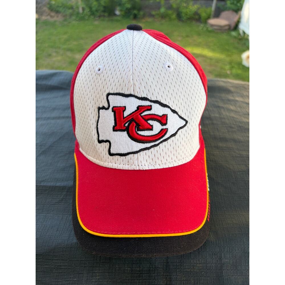 Vintage Reebok Kansas City Chiefs Hat Cap Strapback NFL Official NFL
